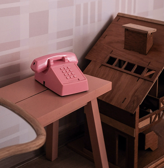 telefoon pink